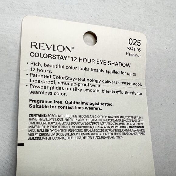 Revlon Hazelnut Colorstay 12 Hour Eye Shadow (025) - 0.08 oz, New in Package - Picture 6 of 6